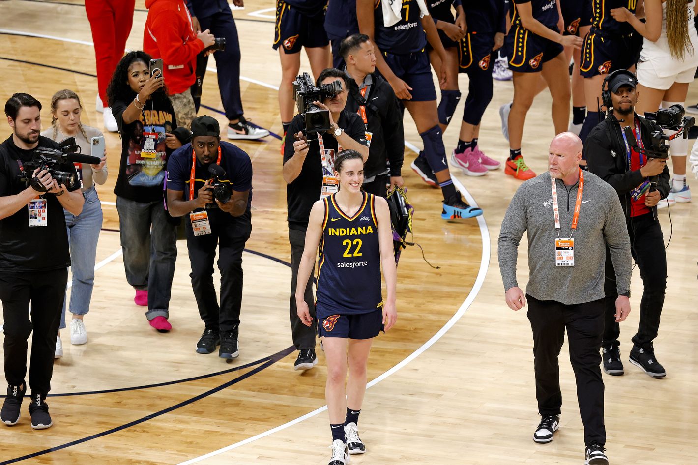 Caitlin Clark’s Indiana Fever Debut Drew a Record Crowd
