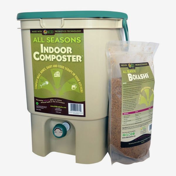 SCD Probiotics All Seasons Indoor Composter Kit With Bokashi