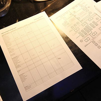 员工必须在上面签字以表明他们已经休息了。