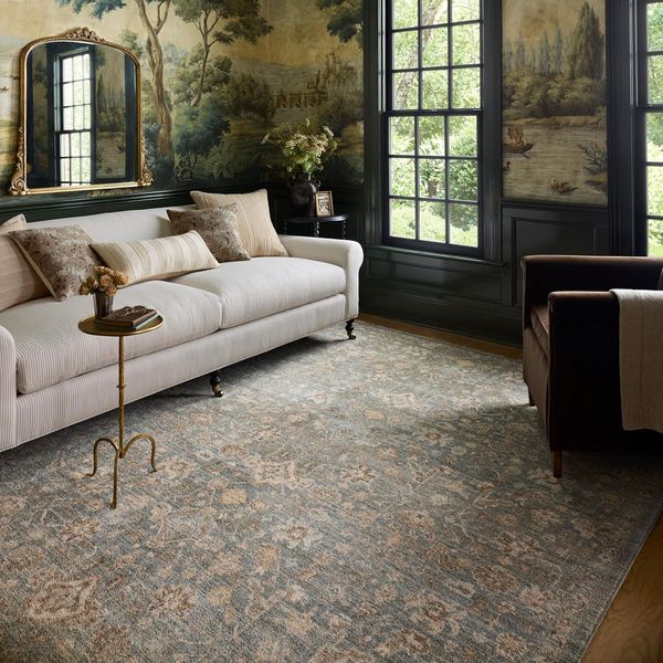 Loloi Chris Loves Julia Palma Collection Blue/Natural 6'-3