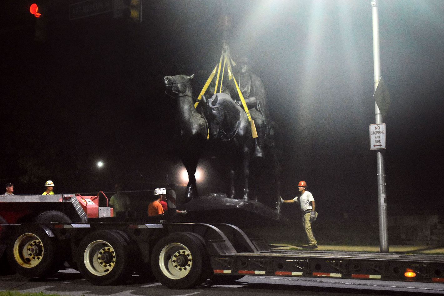 Confederate Monument Near University of Louisville Campus Removed