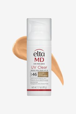 EltaMD UV Clear Protector solar facial con color de amplio espectro SPF 46