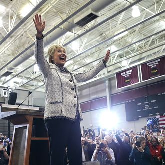 Hillary Clinton Hosts Primary Night Event In Columbia, South Carolina