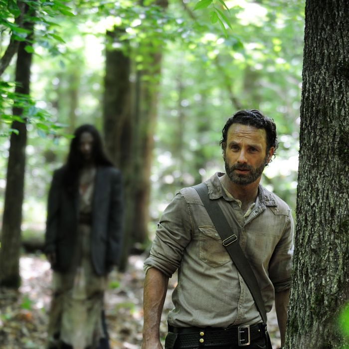 Rick Grimes (Andrew Lincoln) - The Walking Dead_Season 4, Episode 1 - Photo Credit: Gene Page/AMC