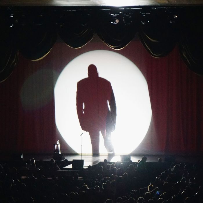 Comedian/actor Dave Chappelle performs at Radio City Music Hall on June 19, 2014 in New York City.
