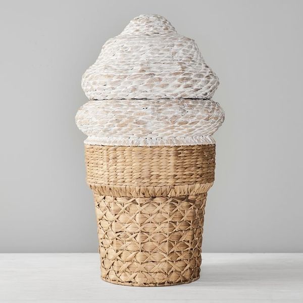 Pottery Barn Teen Ice Cream Cone Hamper