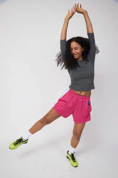 Relax Lacrosse R1 Lax Short - Hot Pink, 4-Inch