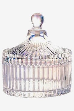Choold Colorful Tent-Shaped Crystal Candy Jar With Lid