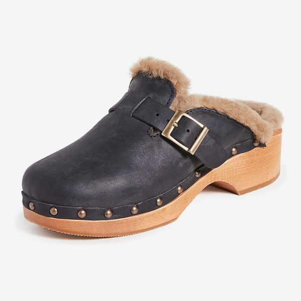 RE/DONE 70s Shearling Clogs