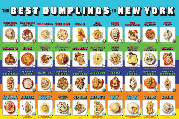 The Best Dumplings of New York Poster