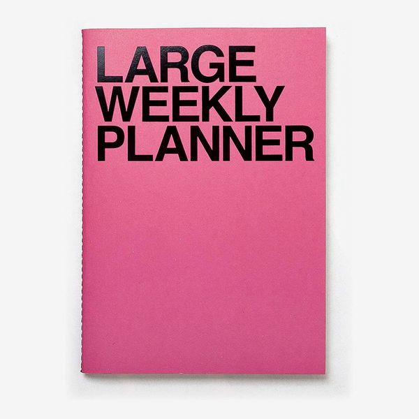 JSTORY Large Personal Wide Spaces Weekly Planner 28 Sheets Pink