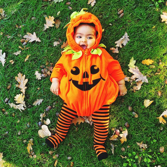 baby pumpkin fancy dress