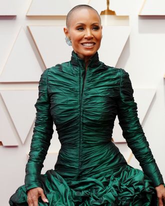 Jada Pinkett Smith Stuns on the 2022 Oscars Red Carpet