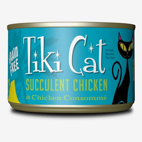 Tiki Cat Puka Puka Luau Succulent Chicken in Consum Grain Free Canned Cat Food 2.8 oz, 12-Count