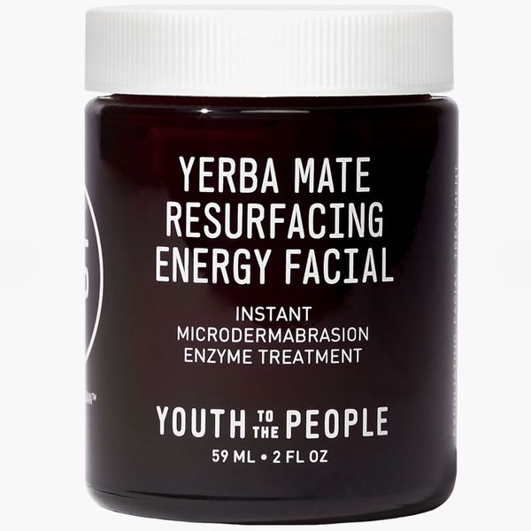 Youth To The People Yerba Mate Resurfacing + Exfoliating Energy Facial with Enzymes + Niacinamide