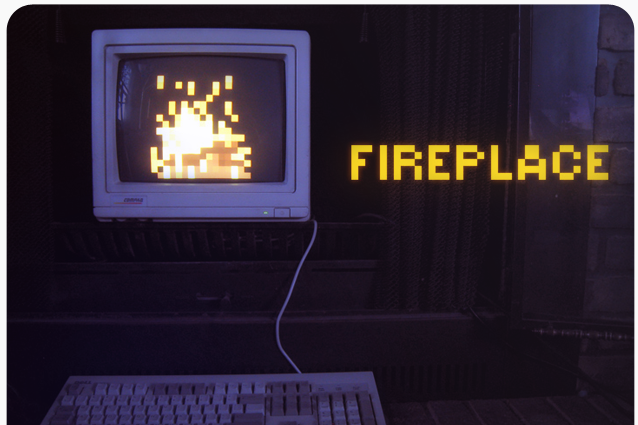 Turn Your Computer Into an 8-Bit Fireplace
