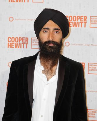 House of Waris designer Waris Ahluwalia.