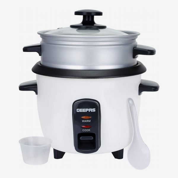 Geepas Rice Cooker with Steamer, 0.6L