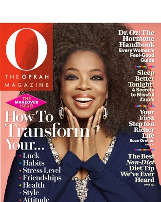 Oprah's natural hair.