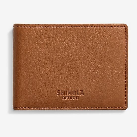 Shinola Slim Bifold Wallet