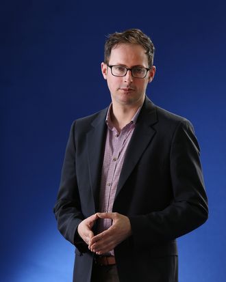 Nate Silver, American statistician, political forecaster and author of 'The Signal And The Noise', appears at a photocall prior to an event at the 30th Edinburgh International Book Festival, on August 13, 2013 in Edinburgh, Scotland. The Edinburgh International Book Festival is the worlds largest annual literary event, and takes place in the city which became a UNESCO City of Literature in 2004.