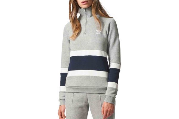 Adidas Half-Zip Cotton Sweater