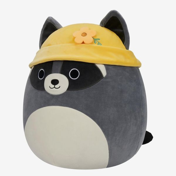 Squishmallows Original 14-Inch Rocky Grey Raccoon