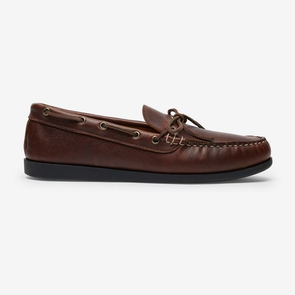 Quoddy Men’s Canoe Shoe - Brown Pebble