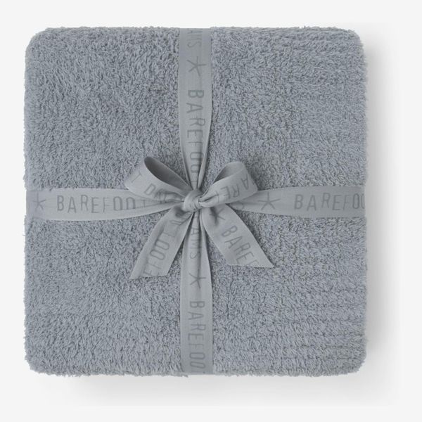 Barefoot Dreams CozyChic Throw - Silver Gray