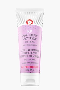 First Aid Beauty KP Bump Eraser Body Scrub with 10% AHA - 8 oz.