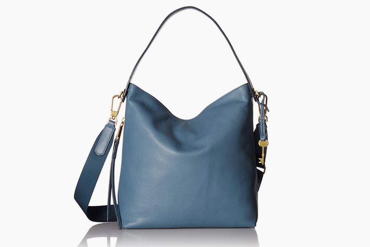 teal blue bag