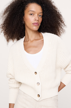 Banana Republic Chunky Cotton Cardigan