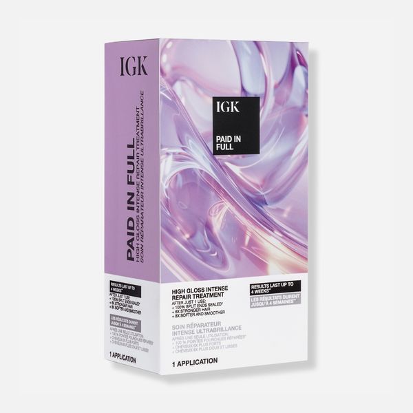 IGK Paid In Full High Gloss Intense Repair Treatment