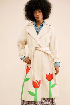 Boyko Tulip Trench Coat
