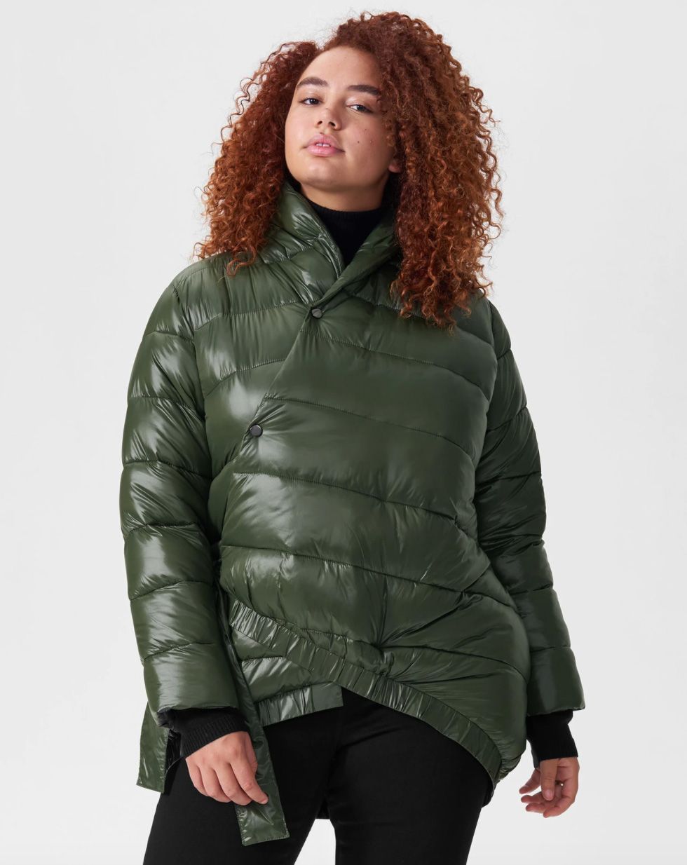 TIMEMEANS Fashion Women Plus Size Jacket Coat Winter Warm Collar Hooded Denim Trench Parka Outwear M-7XL