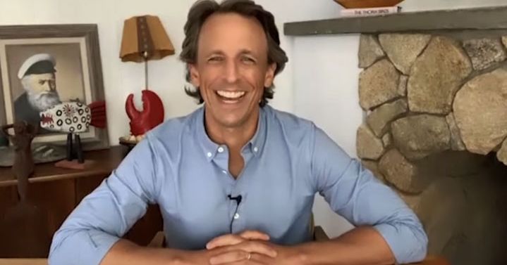 Dear Seth Meyers We Are Begging You to Not Cut Your Hair