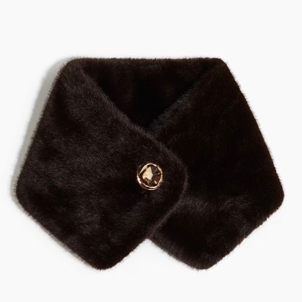H&M Button-Detail Scarf