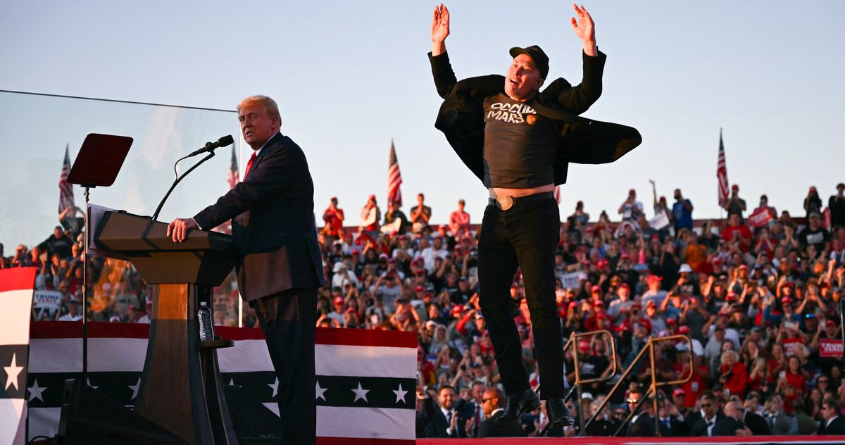 Elon Musk Jumped for Trump at Butler Rally