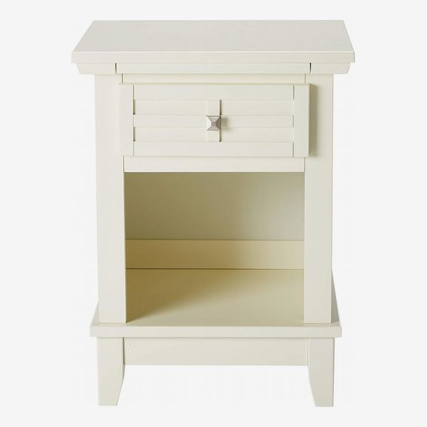 Arts & Crafts White Nightstand by Home Styles