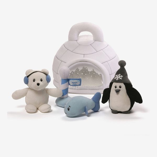 Baby Gund My Little Igloo Stuffed Plush Playset