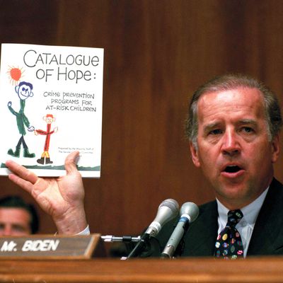 Joe Biden was a key Democratic proponent of 'tough on crime' policies in the 1990s.