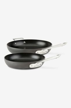 All-Clad 10-Inch & 12-Inch Hard Anodized Aluminum Nonstick Fry Pan Set