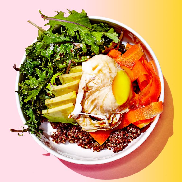 Egg Shop’s Spandex Bowl, $10  The beauty of the bowl is that you can shove so many more healthy and delicious things into it than you can pile on top of a plate. Take, for instance: avocado, greens, miso quinoa, gluten-free tamari, and a locally sourced poached egg, the way they do at this Lower East Side shrine to all things ovoid and soft-cooked.  151 Elizabeth St., nr. Kenmare St.; 646-666-0810.