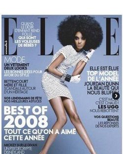 A 2008 cover of French <em>Elle</em>.