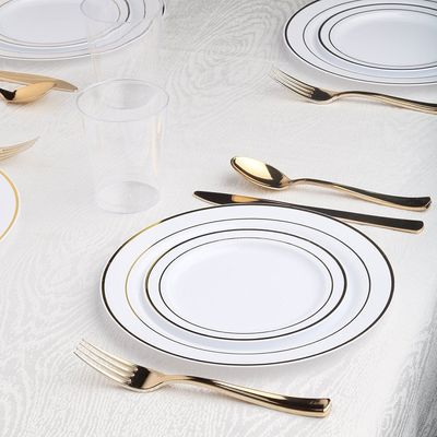 Bulk Paper Plates - White, 6 Inch - Wholesale Disposable Tableware