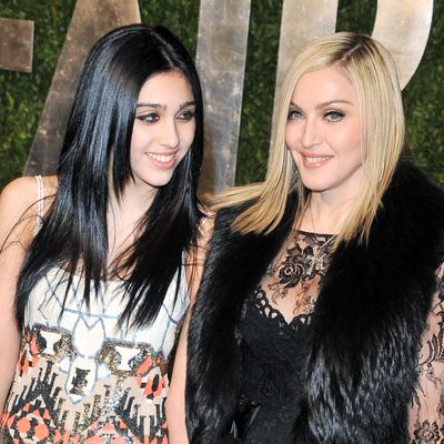 Lourdes and Madonna.