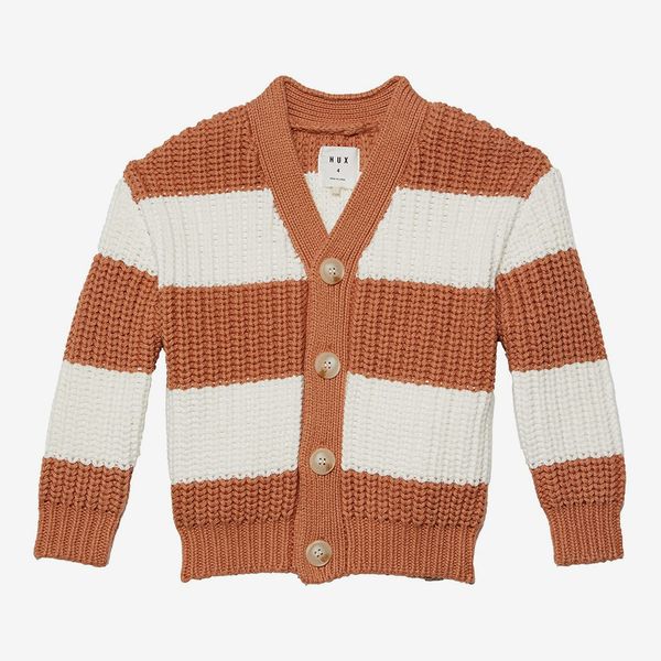 HUXBABY Stripe Chunky Cardigan (Infant/Toddler)