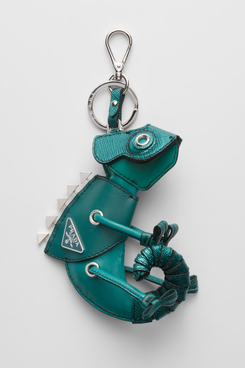 Prada Leather Bag Charm