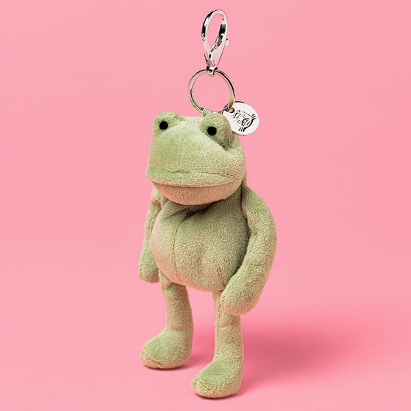 Jellycat Fergus Frog Bag Charm