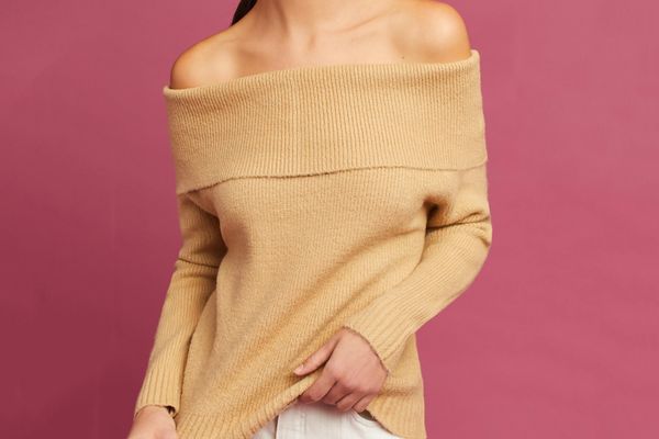Cozy Off-the-Shoulder Pullover
